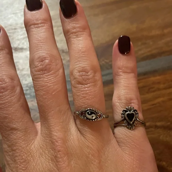 3/$20 - Silver Rings, Set of Two - Picture 2 of 3
